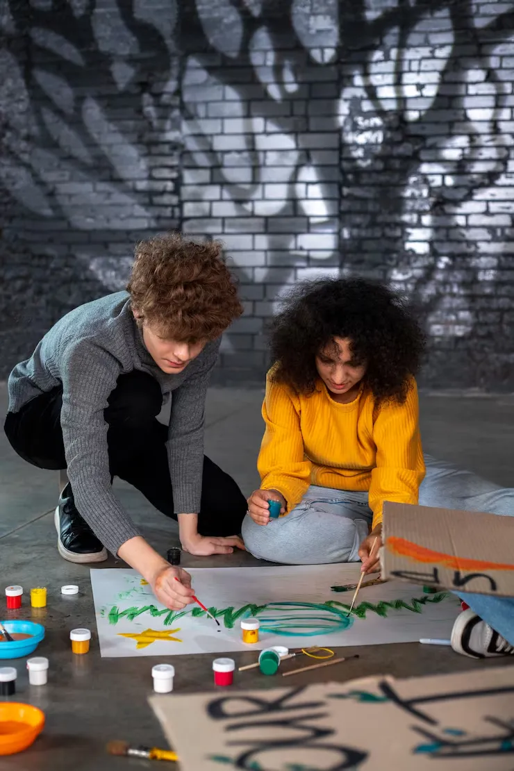 Arts and creative community engagement features: