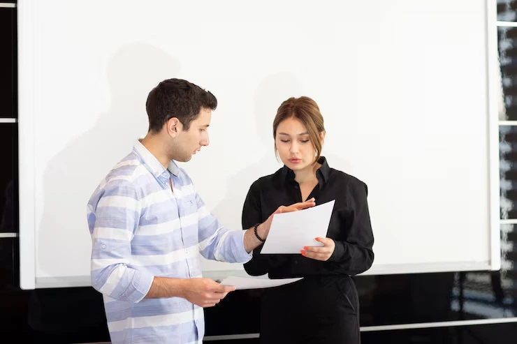 Brand ambassadors being briefed before an activation