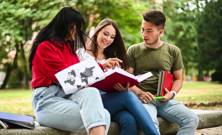 Educational institution and study abroad marketing includes