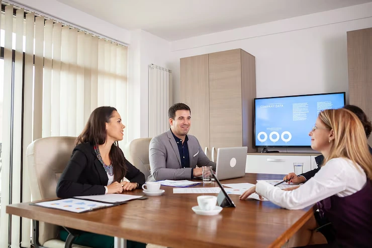 Executive meeting and family business consultation services include