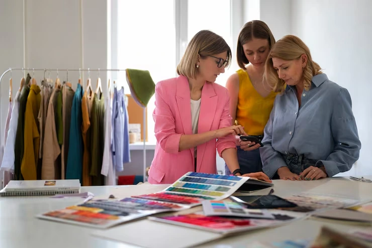 Luxury fashion and craftsmanship experience design features