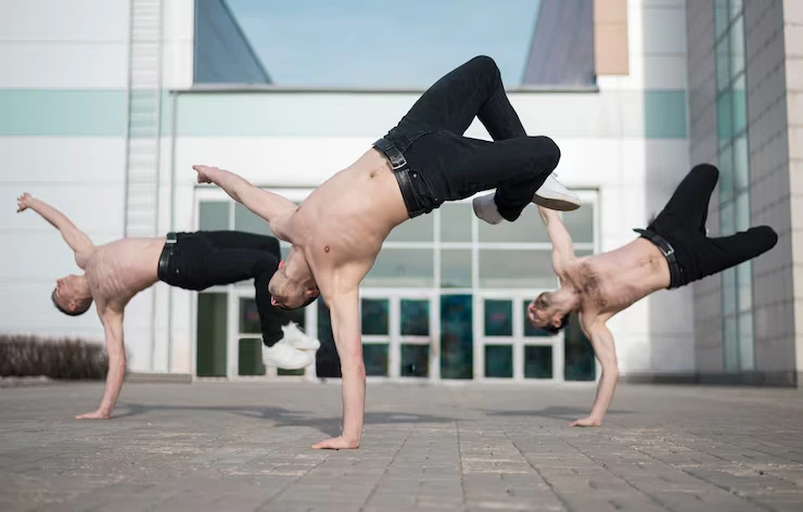 What is a show dance troupe?